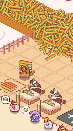 Скриншот 2 — Cat Snack Bar:кошки игры