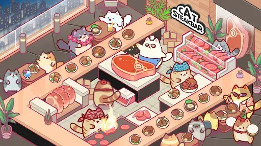 Скриншот 6 — Cat Snack Bar:кошки игры