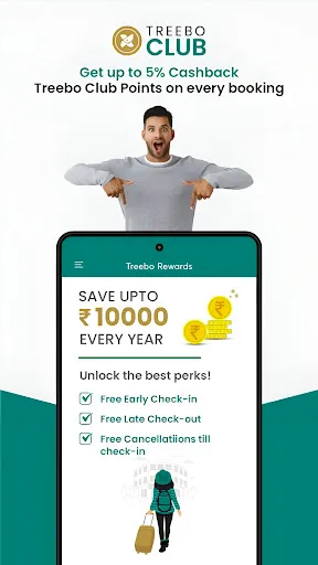 Скриншот 5 — Treebo Club: Hotel Booking App