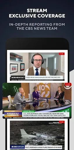 Скриншот 5 — CBS News - Live Breaking News