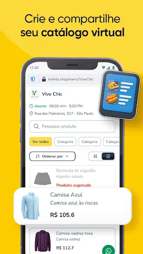 Скриншот 3 — Trinta - Gestão do seu negócio