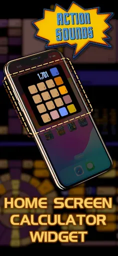 Скриншот 1 — Sci-Fi Calculator Widget