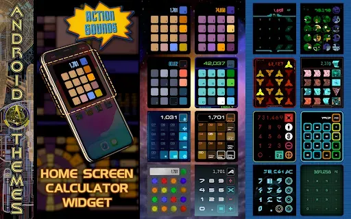 Скриншот 4 — Sci-Fi Calculator Widget