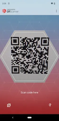 Скриншот 1 — QR-сканер — безопасный