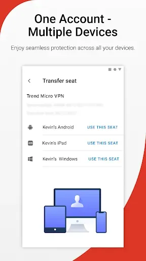 Скриншот 4 — Trend Micro VPN-Safe VPN Proxy