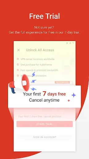 Скриншот 6 — Trend Micro VPN-Safe VPN Proxy