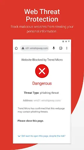 Скриншот 7 — Trend Micro VPN-Safe VPN Proxy