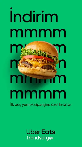 Скриншот 1 — Trendyol Go: Yemek, Market, Su