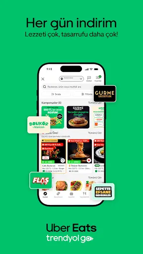 Скриншот 5 — Trendyol Go: Yemek, Market, Su