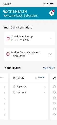 Скриншот 1 — Tria Health