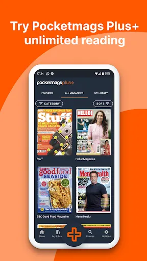 Скриншот 3 — Pocketmags Magazine Newsstand