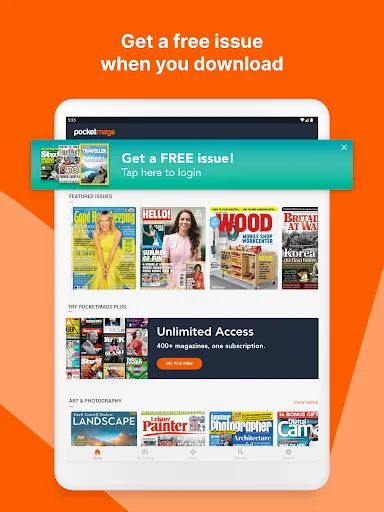 Скриншот 8 — Pocketmags Magazine Newsstand