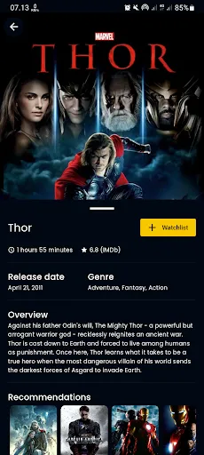 Скриншот 3 — Mivie: Movie & TV Series