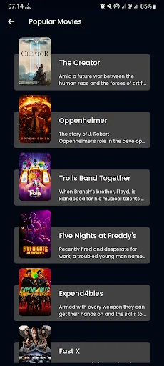Скриншот 4 — Mivie: Movie & TV Series