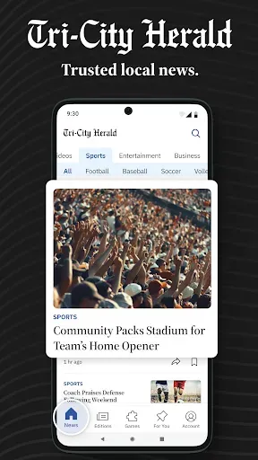 Скриншот 1 — Tri-City Herald: WA state news