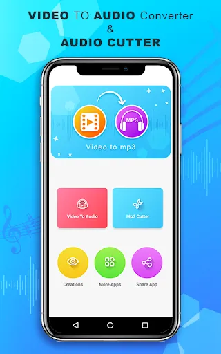 Скриншот 1 — Video to Audio Mp3 Converter