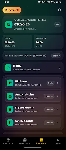 Скриншот 2 — Quiz2Earn