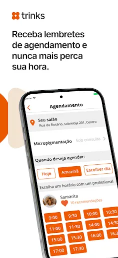 Скриншот 3 — Trinks - Serviços de Beleza