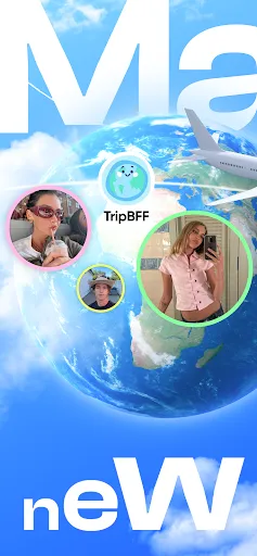 Скриншот 1 — TripBFF - Solo Travel Friends