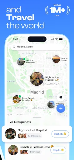 Скриншот 3 — TripBFF - Solo Travel Friends