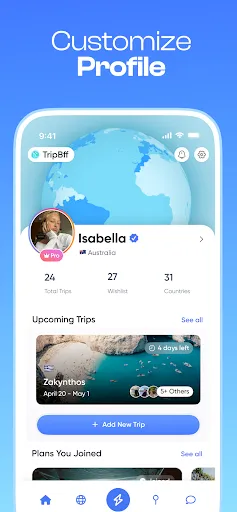 Скриншот 7 — TripBFF - Solo Travel Friends