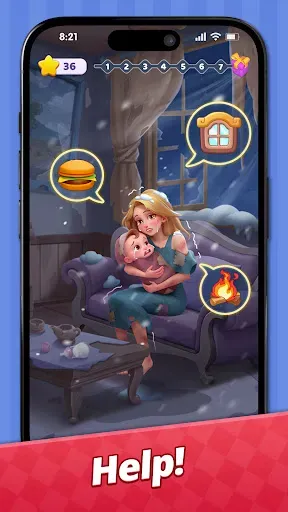 Скриншот 1 — Match Family: Triple Match 3D