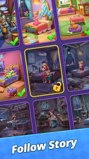 Скриншот 3 — Match Family: Triple Match 3D