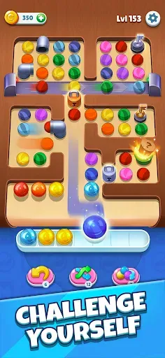 Скриншот 1 — Marble Match - Sort Puzzle