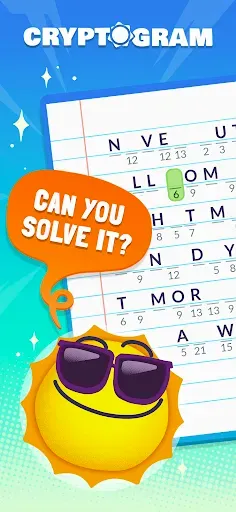 Скриншот 1 — Cryptogram: Logic Puzzle Game