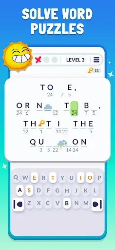 Скриншот 2 — Cryptogram: Logic Puzzle Game
