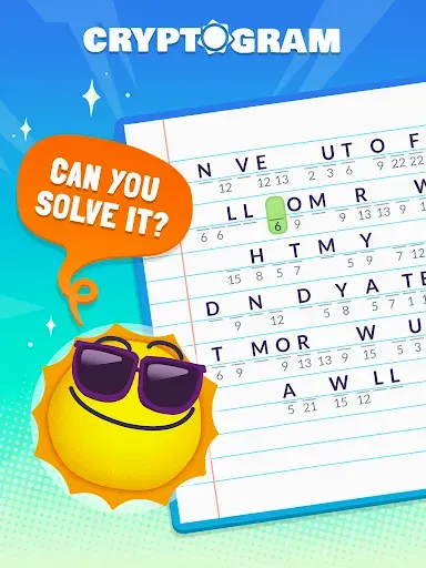 Скриншот 8 — Cryptogram: Logic Puzzle Game