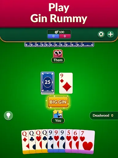 Скриншот 6 — Gin Rummy: Классическая карта