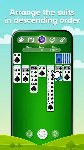 Скриншот 2 — Spider Solitaire