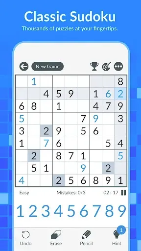Скриншот 1 — Sudoku