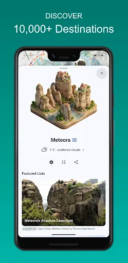 Скриншот 2 — Tripomatic Планировщик и Карты