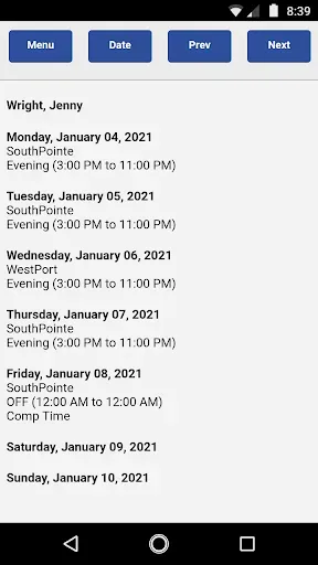 Скриншот 4 — ScheduleAnywhere