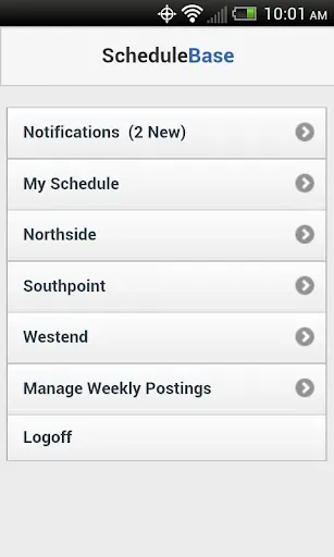 Скриншот 1 — ScheduleBase
