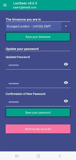 Скриншот 4 — LastSeen Online Chat Tracker