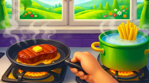 Скриншот 2 — Cooking Blast-Ресторанная игра