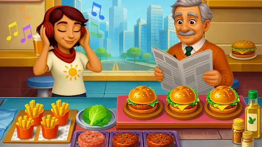 Скриншот 4 — Cooking Blast-Ресторанная игра