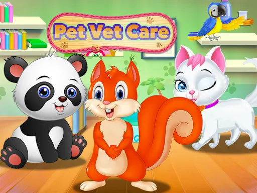 Скриншот 1 — ветеринарный врач Игры детей