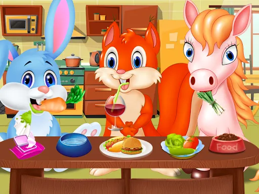 Скриншот 3 — ветеринарный врач Игры детей