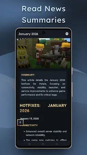 Скриншот 2 — HyNews | Hytale News & Mods