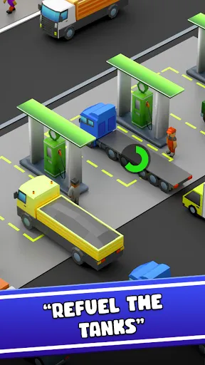 Скриншот 1 — Rest Stop Tycoon: Idle Games
