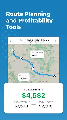 Скриншот 4 — Trucker Path Load Board