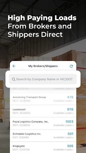 Скриншот 5 — Trucker Path Load Board