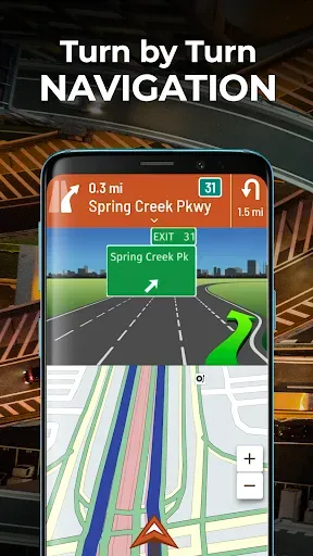 Скриншот 1 — Hammer: Truck GPS & Maps