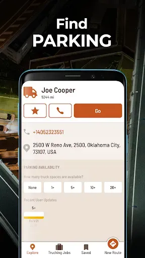 Скриншот 3 — Hammer: Truck GPS & Maps