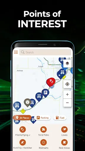 Скриншот 5 — Hammer: Truck GPS & Maps