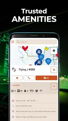 Скриншот 6 — Hammer: Truck GPS & Maps